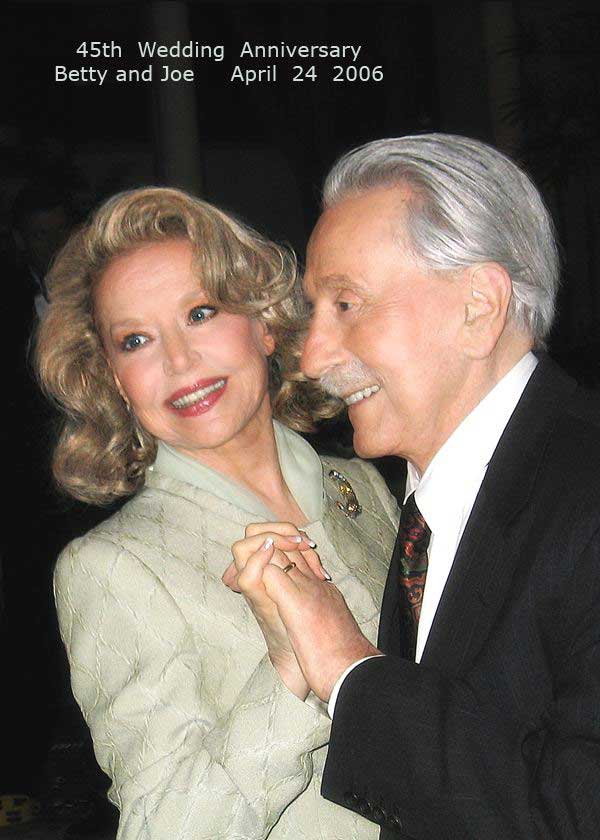 Joe Weider and his wife Betty